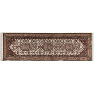 THEKO Orientteppich Benares Bidjar ¦ creme ¦ Wolle ¦ Maße (cm): B: 80 H: 1,2 THEKO Orientteppich Benares Bidjar ¦ creme ¦ Wolle ¦ Maße (cm): B: 80 H: 1,2