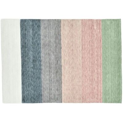 THEKO Wollteppich Holi ¦ mehrfarbig ¦ Wolle ¦ Maße (cm): B: 170 H: 1,3 THEKO Wollteppich Holi ¦ mehrfarbig ¦ Wolle ¦ Maße (cm): B: 170 H: 1,3