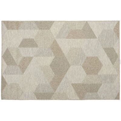 Höffner Outdoor-Teppich Mariella ¦ beige ¦ Synthetische Fasern ¦ Maße (cm): B: 155 Höffner Outdoor-Teppich Mariella ¦ beige ¦ Synthetische Fasern ¦ Maße (cm): B: 155