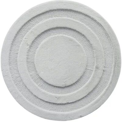LevelOne Webteppich Bunny Circles ¦ grau ¦ Synthetische Fasern Ø: 70 LevelOne Webteppich Bunny Circles ¦ grau ¦ Synthetische Fasern Ø: 70