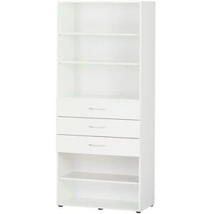 Höffner Regal Multiraumkonzept ¦ weiß ¦ Maße (cm): B: 80 H: 185 T: 40.0 Höffner Regal Multiraumkonzept ¦ weiß ¦ Maße (cm): B: 80 H: 185 T: 40.0