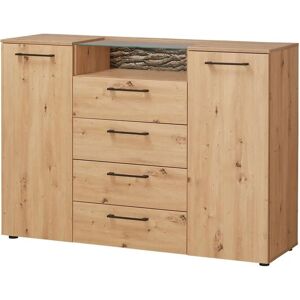 Höffner Kommode Birmingham ¦ holzfarben ¦ Maße (cm): B: 140 H: 99 T: 43.0 Höffner Kommode Birmingham ¦ holzfarben ¦ Maße (cm): B: 140 H: 99 T: 43.0
