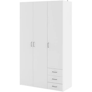 Höffner Drehtürenschrank Spalding ¦ weiß ¦ Maße (cm): B: 115,8 H: 200,4 T: 49.5 Höffner Drehtürenschrank Spalding ¦ weiß ¦ Maße (cm): B: 115,8 H: 200,4 T: 49.5