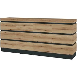 Höffner Sideboard Savoca ¦ holzfarben ¦ Maße (cm): B: 201 H: 93 T: 45.0 Höffner Sideboard Savoca ¦ holzfarben ¦ Maße (cm): B: 201 H: 93 T: 45.0