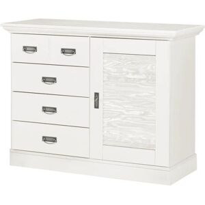 maison bleue Kommode Fancy ¦ weiß ¦ Maße (cm): B: 118,5 H: 90,1 T: 48.0 maison bleue Kommode Fancy ¦ weiß ¦ Maße (cm): B: 118,5 H: 90,1 T: 48.0