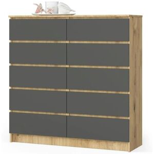 Höffner Kommode mit 10 Schubladen Kersten ¦ mehrfarbig ¦ Maße (cm): B: 120 H: 121 Höffner Kommode mit 10 Schubladen Kersten ¦ mehrfarbig ¦ Maße (cm): B: 120 H: 121