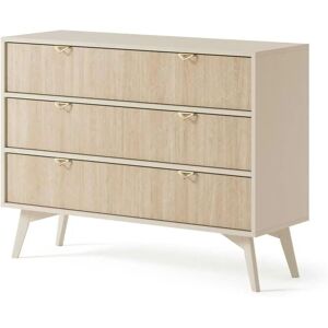 Höffner Kommode Firr ¦ beige ¦ Maße (cm): B: 106 H: 80 Höffner Kommode Firr ¦ beige ¦ Maße (cm): B: 106 H: 80