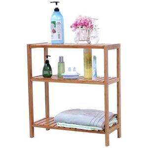 Höffner Regal Bambou ¦ holzfarben ¦ Maße (cm): B: 60 H: 66 Höffner Regal Bambou ¦ holzfarben ¦ Maße (cm): B: 60 H: 66