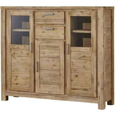Woodford Highboard Borneo ¦ holzfarben ¦ Maße (cm): B: 160 H: 140 T: 45.0 Woodford Highboard Borneo ¦ holzfarben ¦ Maße (cm): B: 160 H: 140 T: 45.0