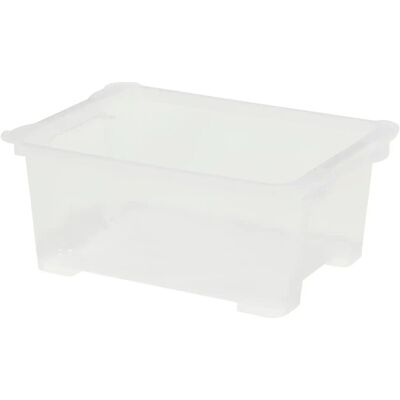 Rotho Aufbewahrungsbox EVO EASY ¦ transparent/klar ¦ Kunststoff ¦ Maße (cm): B: Rotho Aufbewahrungsbox EVO EASY ¦ transparent/klar ¦ Kunststoff ¦ Maße (cm): B: