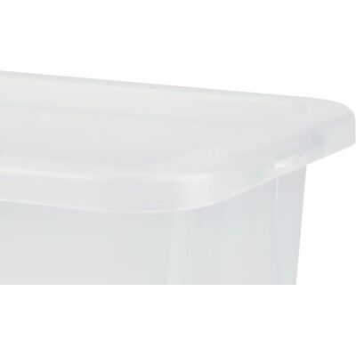 Rotho Aufbewahrungsbox EVO EASY ¦ transparent/klar ¦ Kunststoff ¦ Maße (cm): B: Rotho Aufbewahrungsbox EVO EASY ¦ transparent/klar ¦ Kunststoff ¦ Maße (cm): B: