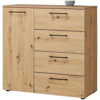 Höffner Kommode Birmingham ¦ holzfarben ¦ Maße (cm): B: 100 H: 99 T: 43.0 Höffner Kommode Birmingham ¦ holzfarben ¦ Maße (cm): B: 100 H: 99 T: 43.0