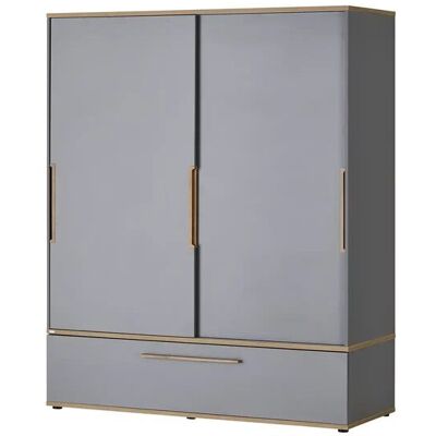 PAIDI Schiebetürenschrank Sten ¦ grau ¦ Maße (cm): B: 164 H: 200 T: 62.0 PAIDI Schiebetürenschrank Sten ¦ grau ¦ Maße (cm): B: 164 H: 200 T: 62.0