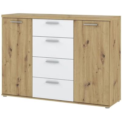 Höffner Kommode Jamaro ¦ holzfarben ¦ Maße (cm): B: 129,6 H: 93 T: 38.0 Höffner Kommode Jamaro ¦ holzfarben ¦ Maße (cm): B: 129,6 H: 93 T: 38.0