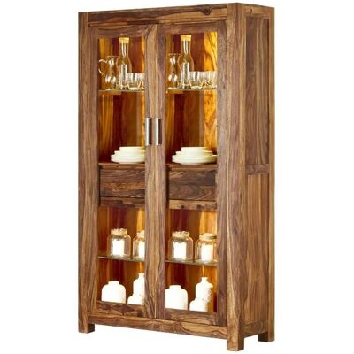 Höffner Vitrine Amarillo ¦ holzfarben ¦ Maße (cm): B: 110 H: 190 T: 40.0 Höffner Vitrine Amarillo ¦ holzfarben ¦ Maße (cm): B: 110 H: 190 T: 40.0