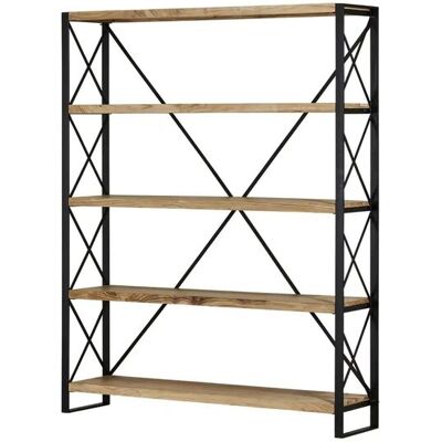 Höffner Regal Queens ¦ holzfarben ¦ Maße (cm): B: 150 H: 190 T: 35.0 Höffner Regal Queens ¦ holzfarben ¦ Maße (cm): B: 150 H: 190 T: 35.0
