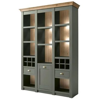 Höffner Regal Florentina ¦ grün ¦ Maße (cm): B: 147 H: 207 T: 45.0 Höffner Regal Florentina ¦ grün ¦ Maße (cm): B: 147 H: 207 T: 45.0
