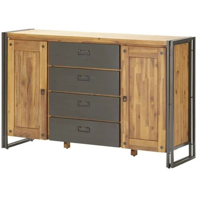 Höffner Sideboard Soft-Close-System Detroit ¦ holzfarben ¦ Maße (cm): B: 143 H: 88 T: Höffner Sideboard Soft-Close-System Detroit ¦ holzfarben ¦ Maße (cm): B: 143 H: 88 T: