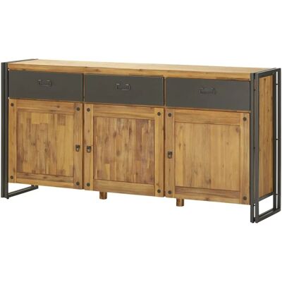 Höffner Sideboard Soft-Close-System Detroit ¦ holzfarben ¦ Maße (cm): B: 178 H: 88 T: Höffner Sideboard Soft-Close-System Detroit ¦ holzfarben ¦ Maße (cm): B: 178 H: 88 T: