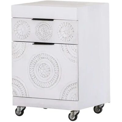 Höffner Kommode Neo ¦ weiß ¦ Maße (cm): B: 42 H: 63 T: 40.0 Höffner Kommode Neo ¦ weiß ¦ Maße (cm): B: 42 H: 63 T: 40.0