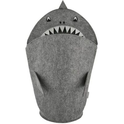 Höffner Filz Aufbewahrungskorb Sharky ¦ grau ¦ Polyester ¦ Maße (cm): B: 40 Höffner Filz Aufbewahrungskorb Sharky ¦ grau ¦ Polyester ¦ Maße (cm): B: 40