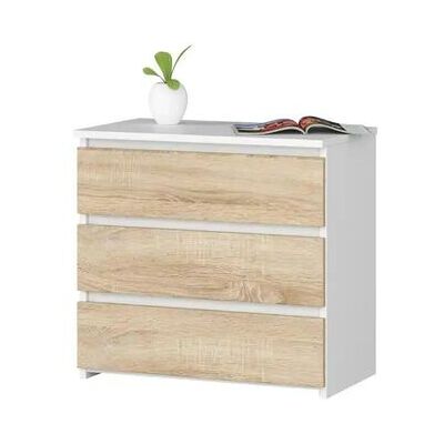 Höffner Kommode mit 3 Schubladen Carlo ¦ mehrfarbig ¦ Maße (cm): B: 60 H: 57 Höffner Kommode mit 3 Schubladen Carlo ¦ mehrfarbig ¦ Maße (cm): B: 60 H: 57