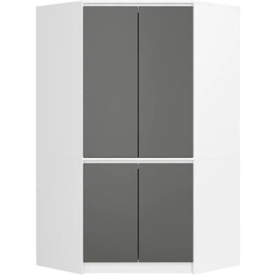 Höffner Eckschrank Ophelia ¦ mehrfarbig ¦ Maße (cm): B: 100 H: 180 Höffner Eckschrank Ophelia ¦ mehrfarbig ¦ Maße (cm): B: 100 H: 180