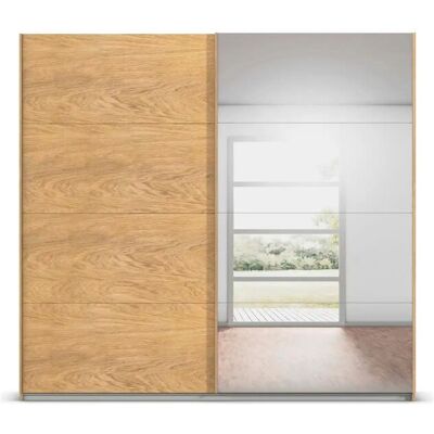 Höffner Schwebetürenschrank mit Spiegel Malva Extra ¦ verspiegelt ¦ Maße (cm): B: 226 H: Höffner Schwebetürenschrank mit Spiegel Malva Extra ¦ verspiegelt ¦ Maße (cm): B: 226 H: