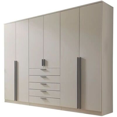 Höffner Drehtürenschrank 6-türig Cashmere mit Einlegeböden Amesbury ¦ beige ¦ Maße Höffner Drehtürenschrank 6-türig Cashmere mit Einlegeböden Amesbury ¦ beige ¦ Maße