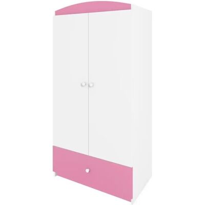 Babydreams Kleiderschrank Rosa - Geräumig, Sicher, Polnisch Babydreams Kleiderschrank Rosa - Geräumig, Sicher, Polnisch