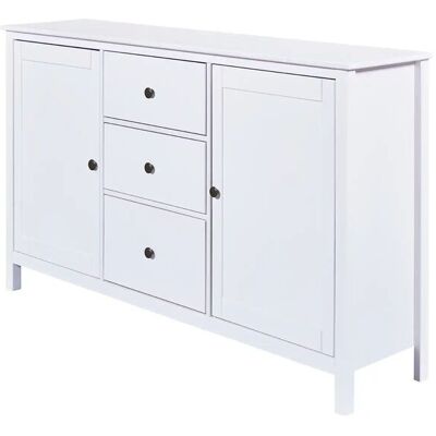 Höffner Sideboard aus Massivholz Landliv ¦ weiß ¦ Maße (cm): B: 160 H: 96 T: 45.0 Höffner Sideboard aus Massivholz Landliv ¦ weiß ¦ Maße (cm): B: 160 H: 96 T: 45.0