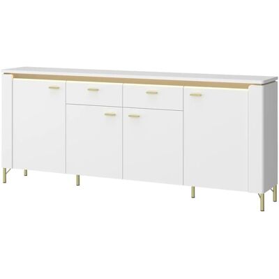 Sconto Lazio Weiß Sideboard - Sideboard Sconto Lazio Weiß Sideboard - Sideboard