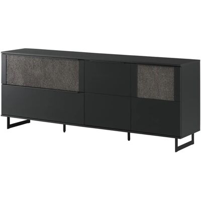 Jette Home Sideboard Stone ¦ grau ¦ Maße (cm): B: 221 H: 86 T: 46.0 Jette Home Sideboard Stone ¦ grau ¦ Maße (cm): B: 221 H: 86 T: 46.0