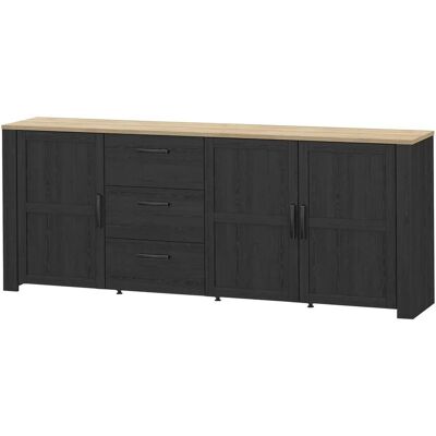 Sconto Bohol Sideboard weiß - Sideboard Sconto Bohol Sideboard weiß - Sideboard