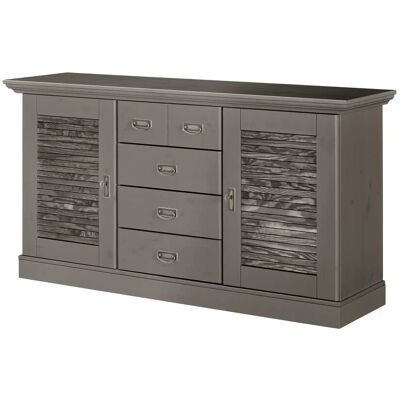 maison bleue Sideboard Fancy ¦ grau ¦ Maße (cm): B: 171,3 H: 90,1 T: 48.0 maison bleue Sideboard Fancy ¦ grau ¦ Maße (cm): B: 171,3 H: 90,1 T: 48.0