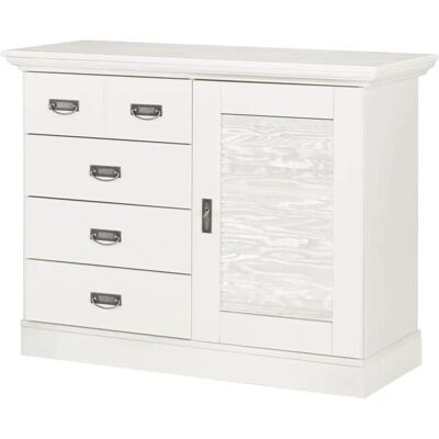 maison bleue Kommode Fancy ¦ weiß ¦ Maße (cm): B: 118,5 H: 90,1 T: 48.0 maison bleue Kommode Fancy ¦ weiß ¦ Maße (cm): B: 118,5 H: 90,1 T: 48.0