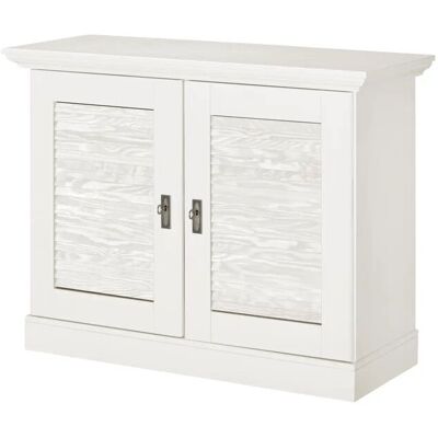 maison bleue Sideboard Fancy ¦ weiß ¦ Maße (cm): B: 118,5 H: 90,1 T: 48.0 maison bleue Sideboard Fancy ¦ weiß ¦ Maße (cm): B: 118,5 H: 90,1 T: 48.0