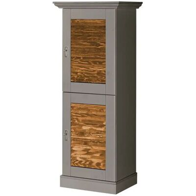 maison bleue Kommode Fancy ¦ grau ¦ Maße (cm): B: 65,7 H: 163,5 T: 48.0 maison bleue Kommode Fancy ¦ grau ¦ Maße (cm): B: 65,7 H: 163,5 T: 48.0