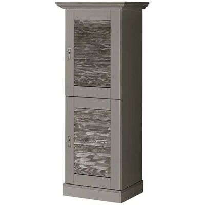 maison bleue Kommode Fancy ¦ grau ¦ Maße (cm): B: 65,7 H: 163,5 T: 48.0 maison bleue Kommode Fancy ¦ grau ¦ Maße (cm): B: 65,7 H: 163,5 T: 48.0