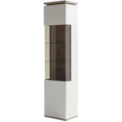 uno Vitrine Parez ¦ weiß ¦ Maße (cm): B: 50 H: 208 T: 38.0 uno Vitrine Parez ¦ weiß ¦ Maße (cm): B: 50 H: 208 T: 38.0