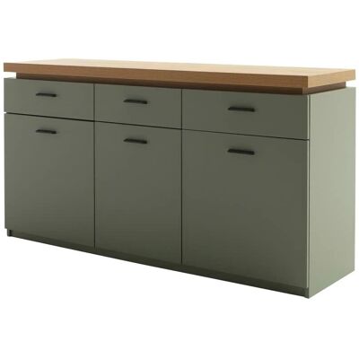 MCA FURNITURE Moniz Sideboard - Eiche Evoke, Salbei grün, 156cm MCA FURNITURE Moniz Sideboard - Eiche Evoke, Salbei grün, 156cm