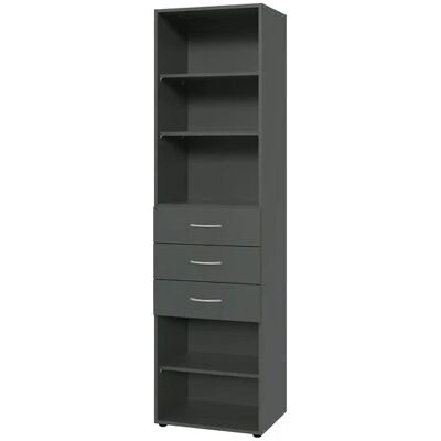 Wimex Modulares Regalsystem - 45cm, Graphit - Stauraum & Regale Wimex Modulares Regalsystem - 45cm, Graphit - Stauraum & Regale