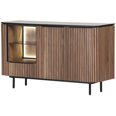 Höffner Sideboard Amsterdam ¦ holzfarben ¦ Maße (cm): B: 135 H: 80 T: 42.0 Höffner Sideboard Amsterdam ¦ holzfarben ¦ Maße (cm): B: 135 H: 80 T: 42.0