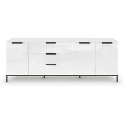 Höffner Sideboard Frome ¦ weiß ¦ Maße (cm): B: 199 H: 72 Höffner Sideboard Frome ¦ weiß ¦ Maße (cm): B: 199 H: 72