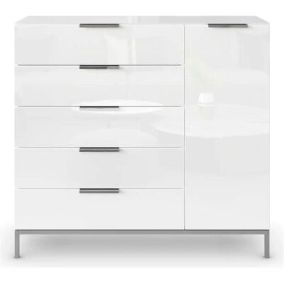 rauch ORANGE Flipp Sideboard - Alpinweiß/Glas Kristallweiß - Sideboard rauch ORANGE Flipp Sideboard - Alpinweiß/Glas Kristallweiß - Sideboard