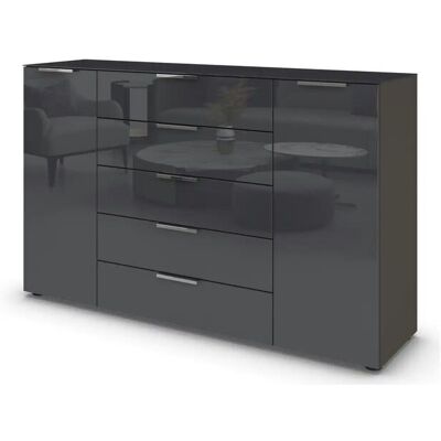 Höffner Sideboard Flipp ¦ schwarz ¦ Maße (cm): B: 160 H: 99 Höffner Sideboard Flipp ¦ schwarz ¦ Maße (cm): B: 160 H: 99