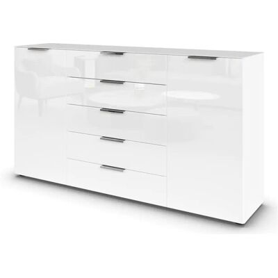 Höffner Sideboard Flipp ¦ weiß ¦ Maße (cm): B: 180 H: 99 Höffner Sideboard Flipp ¦ weiß ¦ Maße (cm): B: 180 H: 99