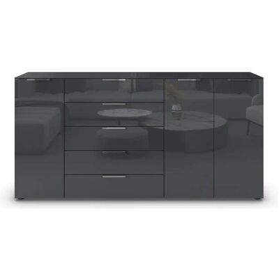 Höffner Sideboard Flipp ¦ schwarz ¦ Maße (cm): B: 199 H: 99 Höffner Sideboard Flipp ¦ schwarz ¦ Maße (cm): B: 199 H: 99