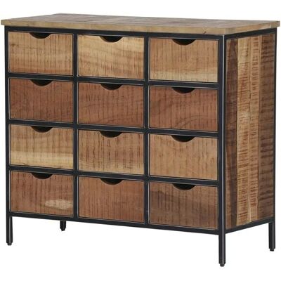 Höffner Kommode Twelve ¦ holzfarben ¦ Maße (cm): B: 90 H: 80 T: 40.0 Höffner Kommode Twelve ¦ holzfarben ¦ Maße (cm): B: 90 H: 80 T: 40.0