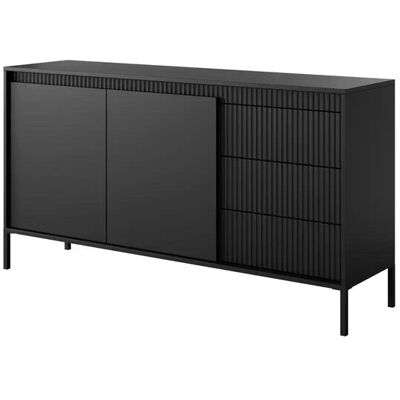 Höffner Sideboard Senso ¦ schwarz ¦ Maße (cm): B: 39 H: 81 Höffner Sideboard Senso ¦ schwarz ¦ Maße (cm): B: 39 H: 81